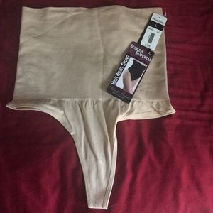 Nude thong shapewear